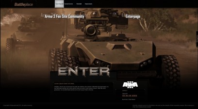 Arma 3 Battleplace Enterpage